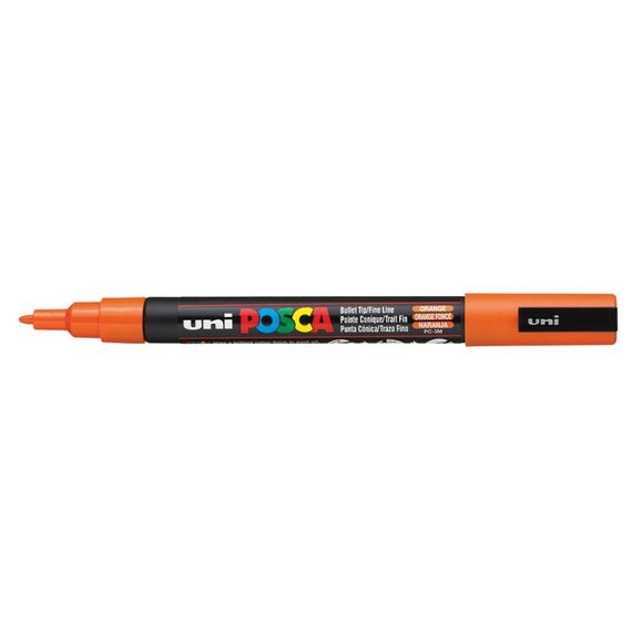 POSCA PC-3M Marker 1 Stück(e) Orange, Farbe: Orange