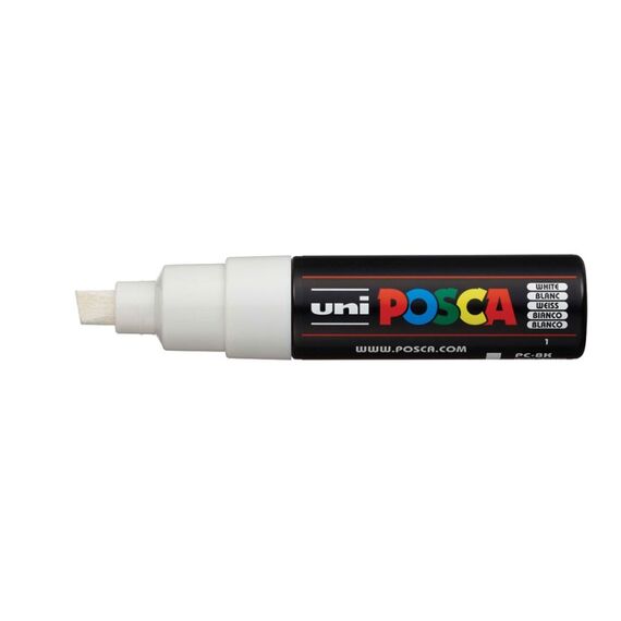 POSCA PC-8K Marker 1 Stück(e) Weiß, Farbe: Weiß