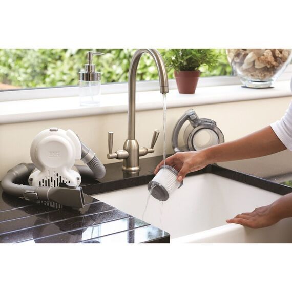 Black & Decker PD1420LP-QW Handstaubsauger Blau, Grau Beutellos, 5 image