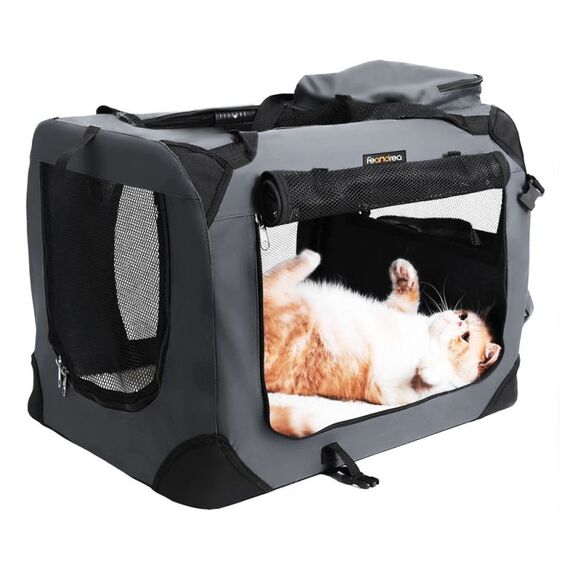 Feandrea PDC60GY Tragevorrichtung für Tiere Handtasche zum Tragen von Haustieren, 2 image