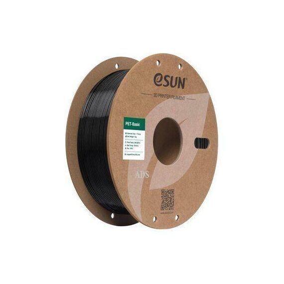 eSUN PET-Basic Polyethylenterephthalat Schwarz 1 kg