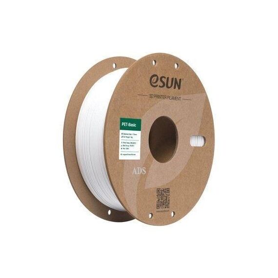 eSUN PET-Basic Polyethylenterephthalat Weiß 1 kg
