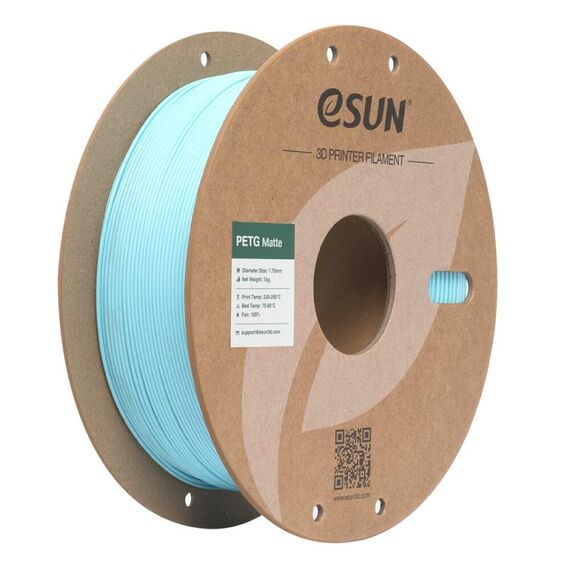 eSUN PETG-Matte Polyethylenterephthalatglycol (PETG) Hellblau 1 kg