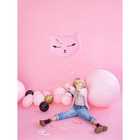 PartyDeco Piñata - Kätzchen, 35x27x9cm, 3 image