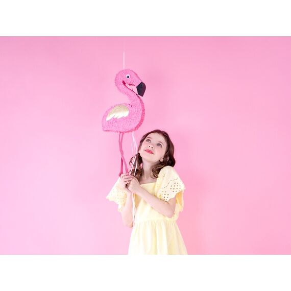 PartyDeco Piñata - Flamingo, 25x55x8cm, 6 image