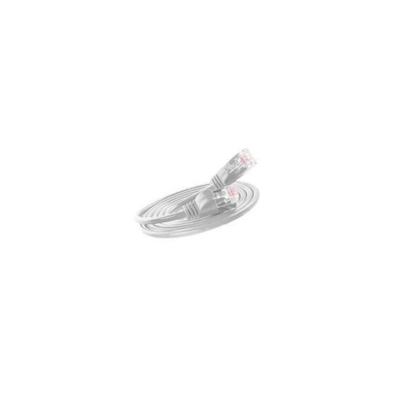 SLIM Patchcords PKW-LIGHT-STP-K6A 0.1 WS Netzwerkkabel Weiß 0,1 m Cat6a U/FTP (STP)