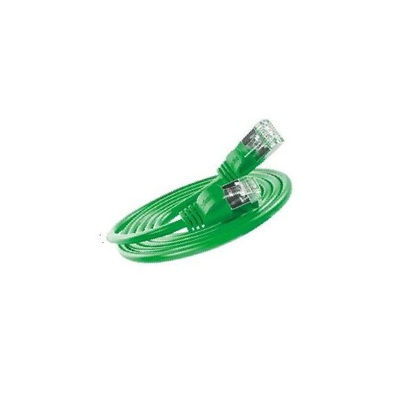 SLIM Patchcords PKW-LIGHT-STP-K6A 1.5 GN Netzwerkkabel Grün 1,5 m Cat6a U/FTP (STP)