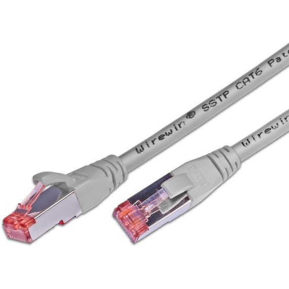 Wirewin S/FTP CAT6 7m Netzwerkkabel Grau S/FTP (S-STP) Rund