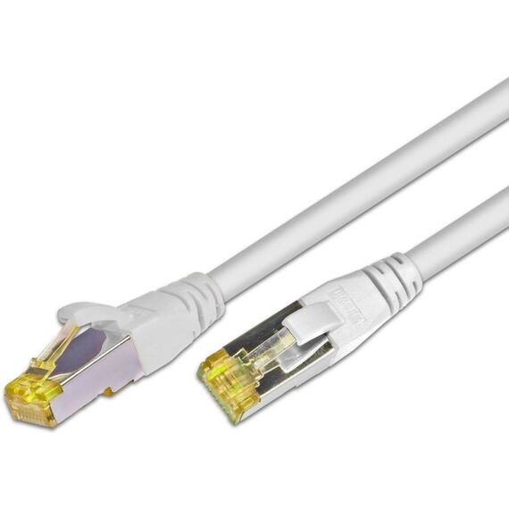 Wirewin S/FTP CAT6A 4.0m Netzwerkkabel Weiß 4 m S/FTP (S-STP) Rund, Farbe: Weiß