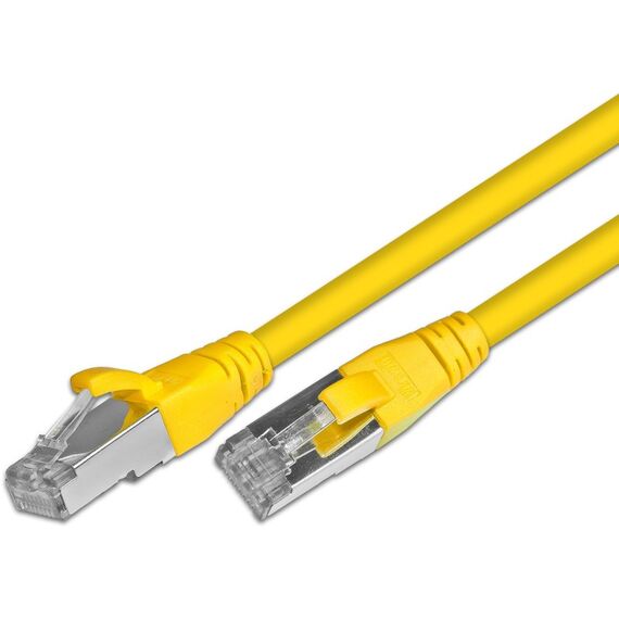 Wirewin Cat.5e F/UTP 4.0m Netzwerkkabel Gelb 4 m Cat5e F/UTP (FTP) Rund, Farbe: Gelb