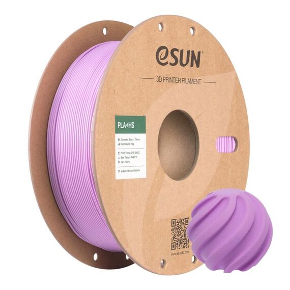 eSUN PLA+HS Polyacticsäure (PLA) Lila 1 kg