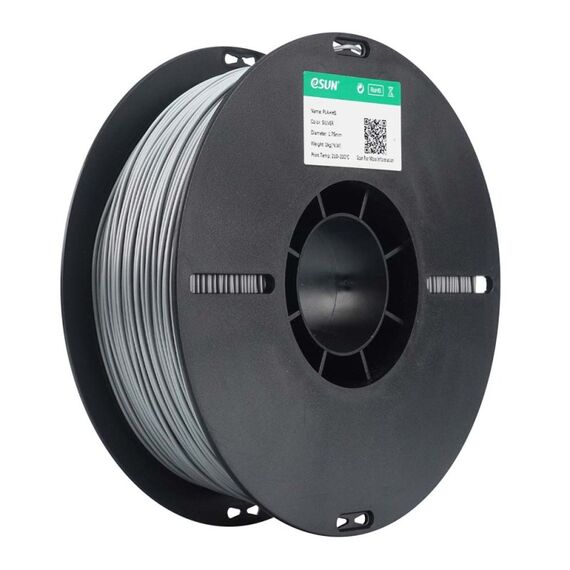eSUN PLA+HS Polyacticsäure (PLA) Silber 1 kg