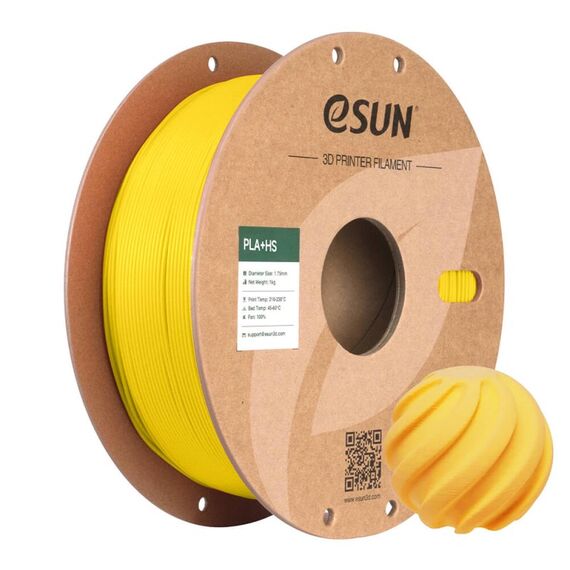 eSUN PLA+HS Polyacticsäure (PLA) Gelb 1 kg