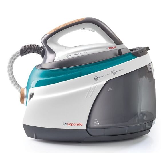 Polti La Vaporella XT100C 2350 W 1,5 l Aluminium-Sockelplatte Grau, Türkis, Weiß, 3 image