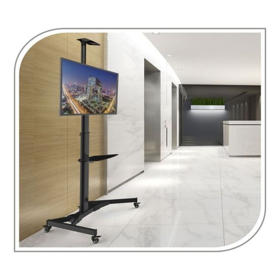PureMounts PM-CART-70B TV-Halterung 177,8 cm (70") Schwarz, 7 image