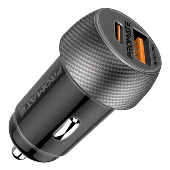 Promate DriveGear-PD33 Universal Schwarz Zigarettenanzünder Schnellladung Auto