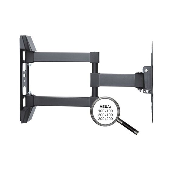 PureMounts PM-FM12-200 TV-Halterung 106,7 cm (42") Schwarz, 5 image