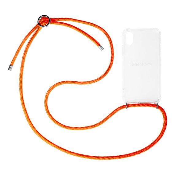 Urbany's Aperol Spritz Handy-Schutzhülle 15,5 cm (6.12") Cover Orange, Silber, Transparent, Farbe: Orange, Silber, Transparent