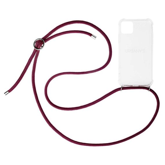 Urbany's Red Wine Handy-Schutzhülle 16,8 cm (6.6") Cover Bordeaux, Silber, Transparent, 3 image