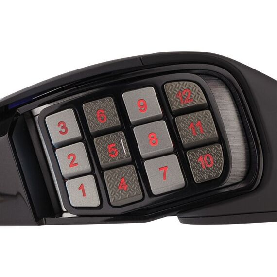 Corsair Scimitar RGB Elite Maus Gaming Rechts USB Typ-A Optisch 18000 DPI, 3 image