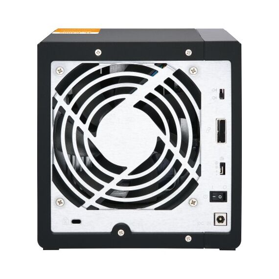 QNAP TL-D400S Speicherlaufwerksgehäuse HDD / SSD-Gehäuse Schwarz, Grau 2.5/3.5", 3 image