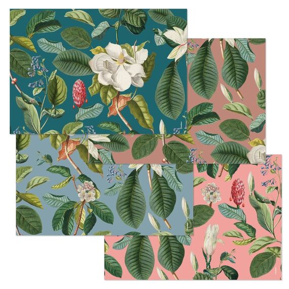 Trendform Papiertischset MAGNOLIA 4 Sujets à 12 Blatt