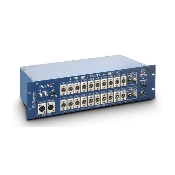 Palmer Audio PPB20S Audio-Splitter Blau
