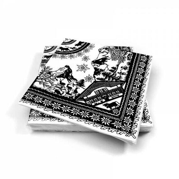 Trendform Swiss Tradition Papier Schwarz, Weiß 20 Stück(e)