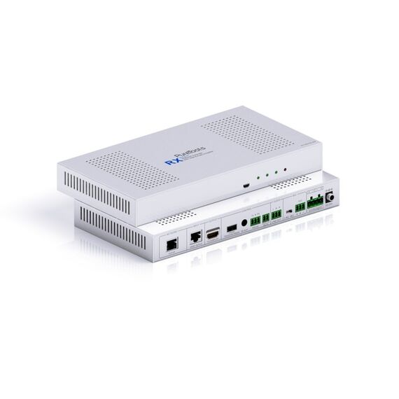 PureTools PT-PK100 Audio-/Video-Leistungsverstärker AV-Sender & -Empfänger Grau, Silber