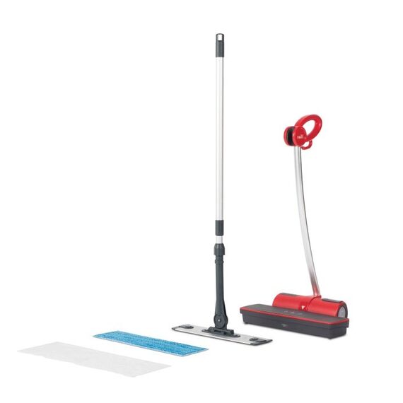 Polti Moppy Red Dampfmopp 0,7 l 1500 W Schwarz, Rot, Farbe: Schwarz, Rot, 2 image