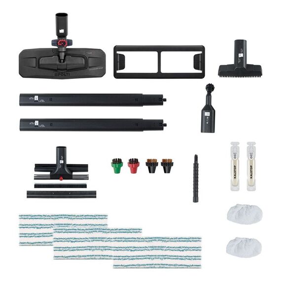 Polti Pro 100 Eco Power Zylinder-Dampfreiniger 1900 W Schwarz, Blau, Weiß, 7 image