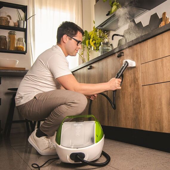 Polti Vaporetto Pro 8X Eco Plus Zylinder-Dampfreiniger 1900 W Schwarz, Grün, Weiß, 3 image