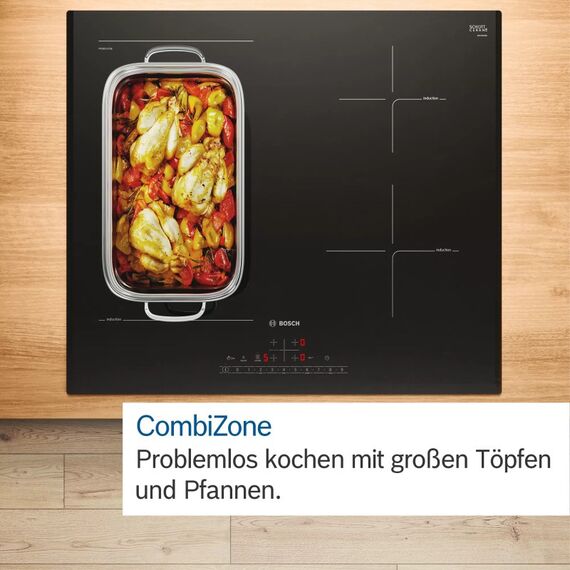 Bosch Serie 6 PVS601HB1E Kochfeld Schwarz Integriert 60 cm Zonen-Induktionskochfeld 4 Zone(n), 5 image