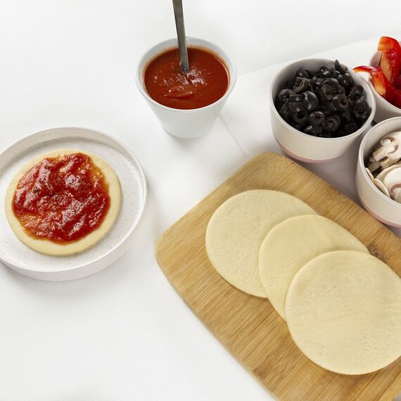 Tristar PZ-9156 Pizzamacher/Ofen 6 Pizza/Pizzen 1200 W Schwarz, Braun, 12 image