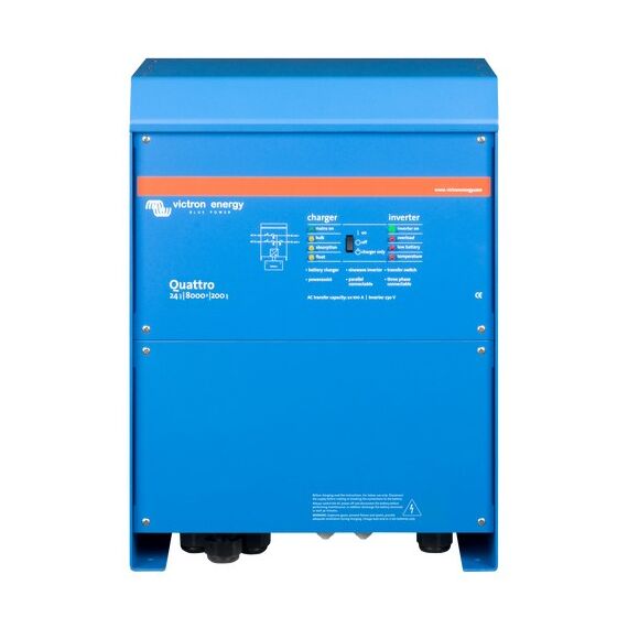 Victron Energy Quattro Netzteil & Spannungsumwandler Drinnen 6500 W Blau