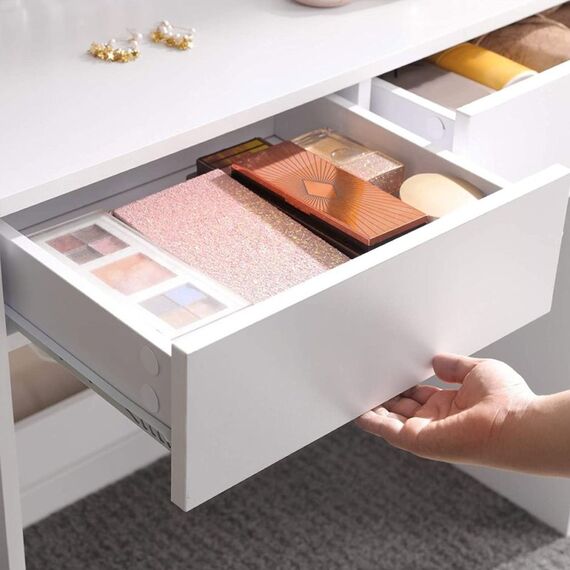 Vasagle RDT113W01 Schminkkommode für Schlafzimmer, 5 image