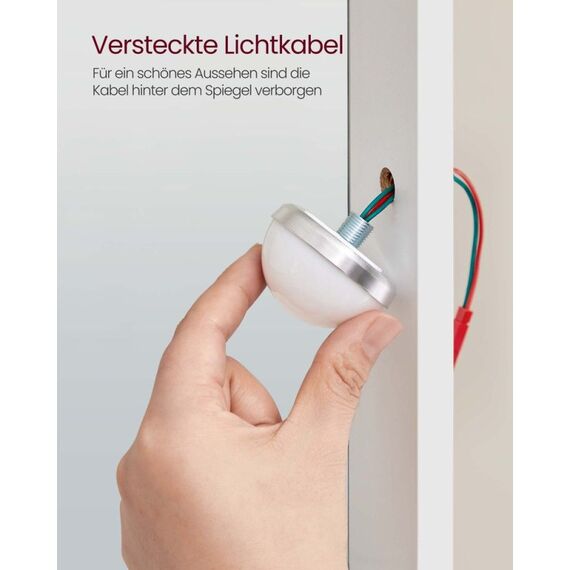 Vasagle RDT164W01 Schminkkommode für Schlafzimmer, 4 image