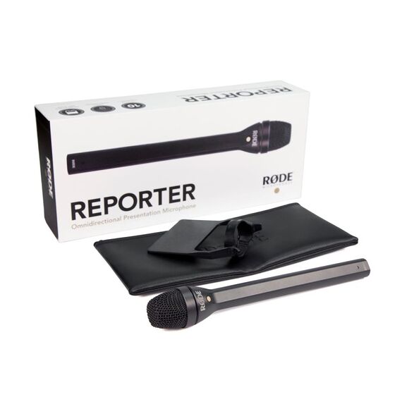 RØDE Reporter Schwarz Interview-Mikrofon