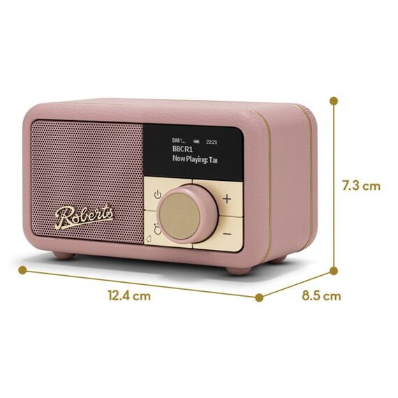 Roberts Radio Revival Petite 2 Tragbar Analog & Digital Weiß, 3 image