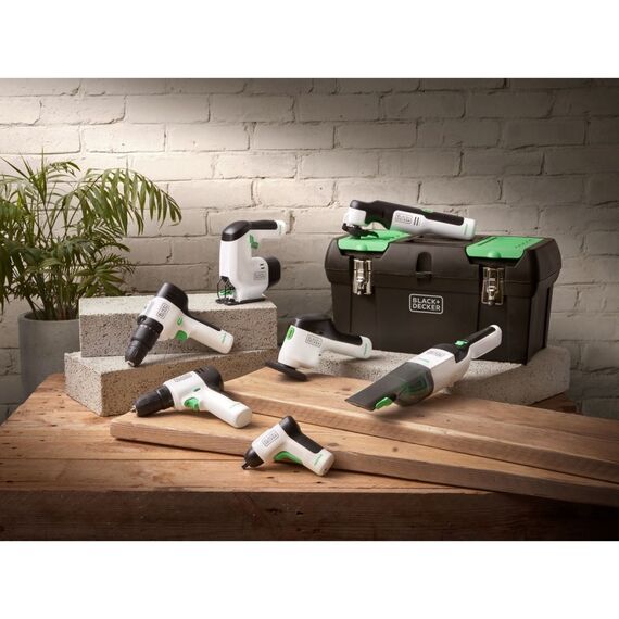 Black & Decker REVHV8C-QW Handstaubsauger Schwarz, Weiß Beutellos, 16 image