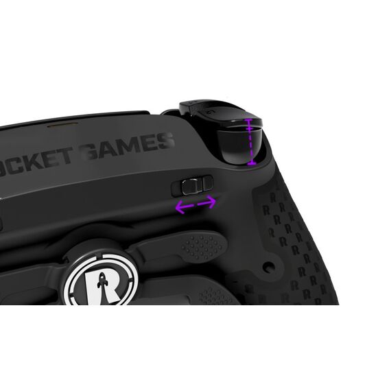 Rocket Games Rocket Force X Schwarz, Violett, Pink, Violett Bluetooth Gamepad Digital PlayStation 5, PC, 3 image