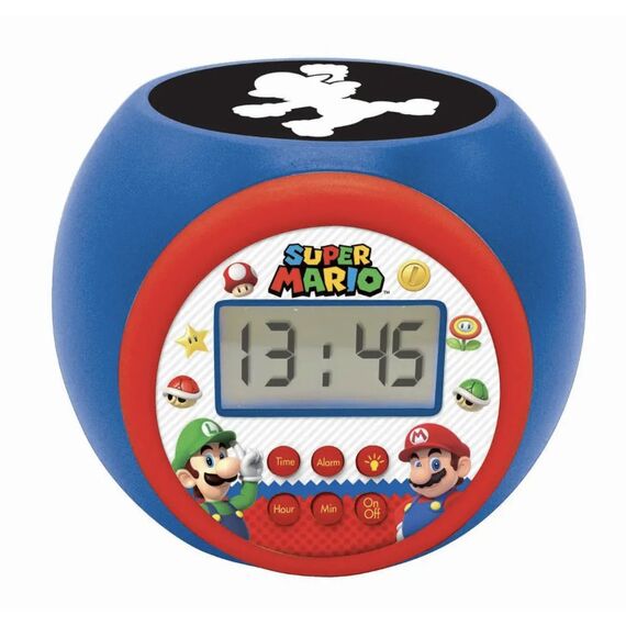 Lexibook Super Mario Projector Alarm Clock Digitaler Wecker Mehrfarbig, 5 image