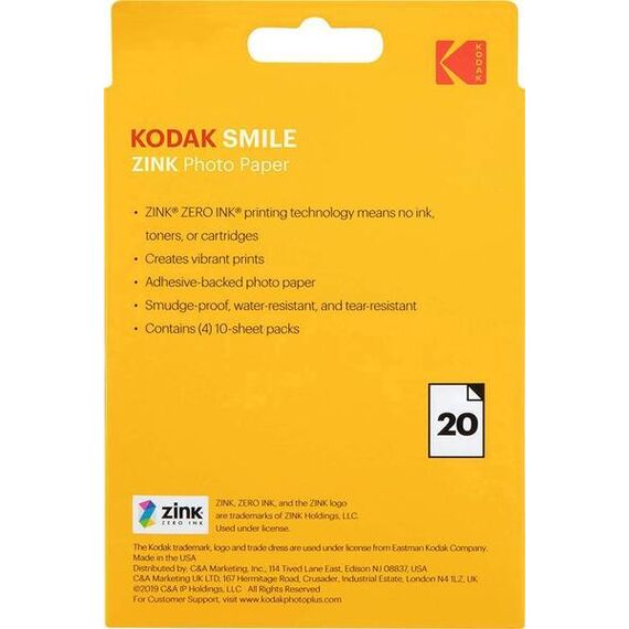 Kodak RODZL3X420 Fotopapier Weiß
