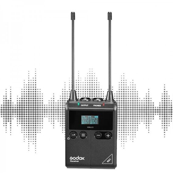 Godox Wmic UHF Tragbar (Bodypack-Empfänger)