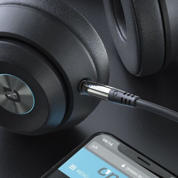 sonero S-AC500-150 Audio-Kabel 15 m 3.5mm Schwarz, 3 image