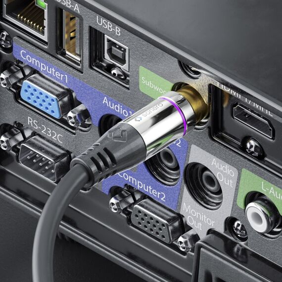 sonero S-AC900-015 Audio-Kabel 1,5 m RCA 2 x RCA Schwarz, 3 image