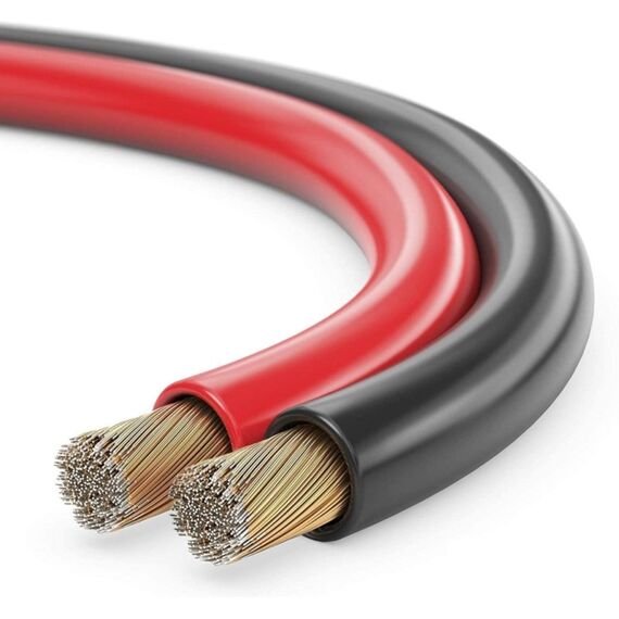 sonero S-SC2250RB-50 Signalkabel 50 m Schwarz, Rot