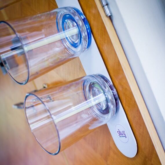 Silwy S025-0503-2 Tasse Blau, Transparent Universal 2 Stück(e), Farbe: Blau, Transparent, 12 image