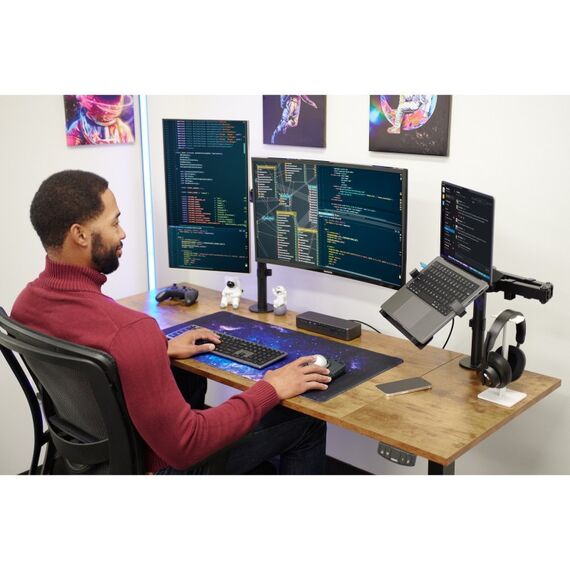 Kensington SmartFit Ergo Verlängerter Dual Monitorarm, 11 image