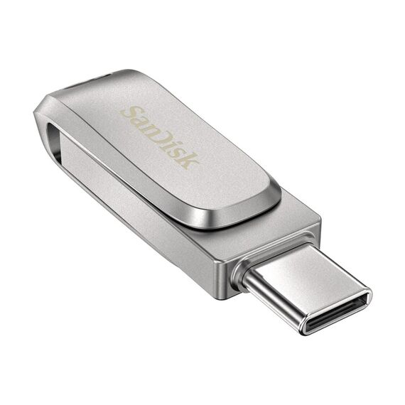 SanDisk Ultra Dual Drive Luxe USB-Stick 64 GB USB Type-A / USB Type-C 3.2 Gen 1 (3.1 Gen 1) Edelstahl, Kapazität: 64 GB, 2 image